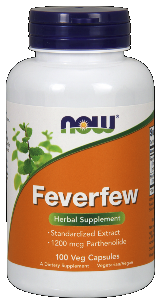 Feverfew 400 mg (100 Caps) NOW Foods